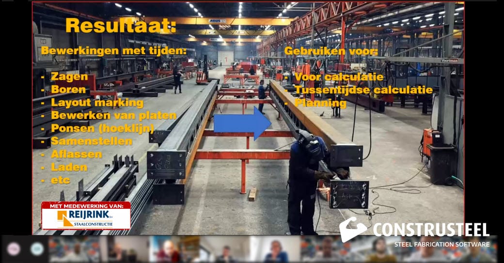Grafisch calculeren met productiedata - ConstruSteel